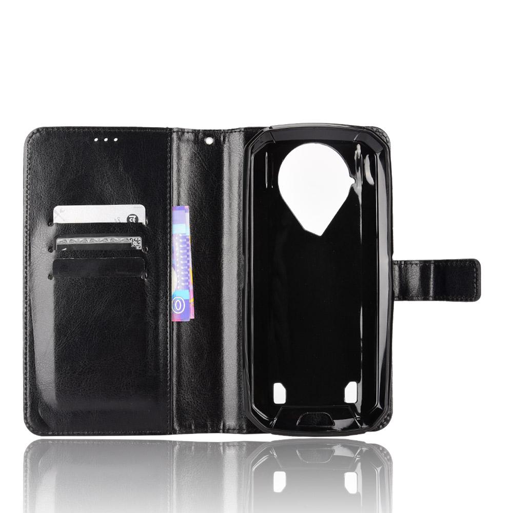 for Oukitel WP16 Wallet Case with Kickstand & Card Slots – Shockproof, Dustproof, Business Heavy Duty Flip Leather Cover