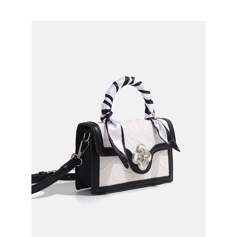 Модная женская сумка ретро маленькая квадратная сумка нишевый дизайн одно плечо сумка через плечо высокая стоимость женская сумка