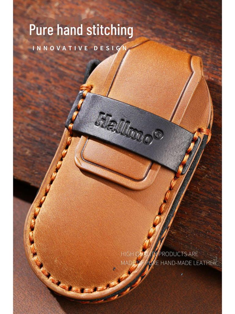 Чехол для дистанционного ключа из натуральной кожи для QJM M5 2022 года и AITO Jinkang Seres M7