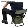 Strong Load-bearing Foldable Fishing Chair Wear-resistant Sports Beach Chairs  Hiking