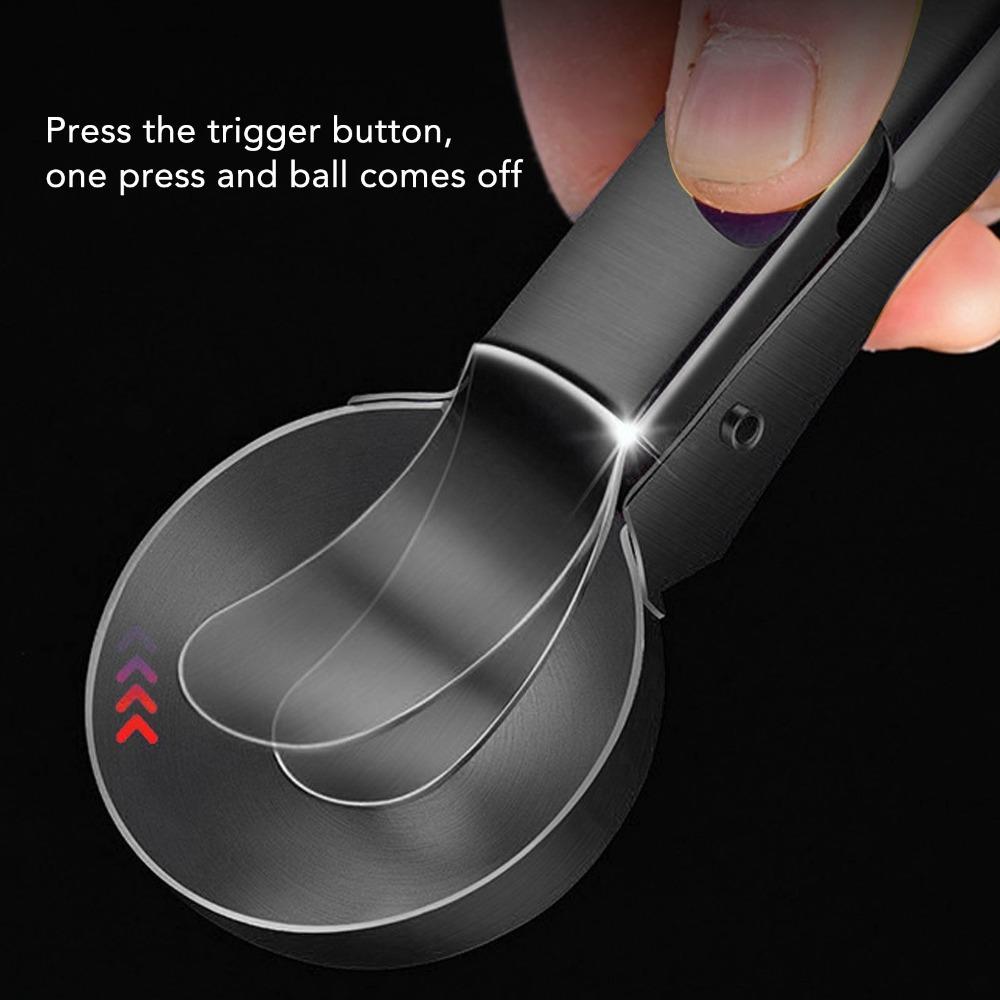 Stick Proof Ice Cream Scooper Stainless Steel Ice Cream Ball Spoon Ice Cream Scoop DIY Ice Cream