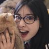 Hawksbill nerd oval frame glasses female retro old money wind myopia can be matched with degree ultra-light Korean eye frame
