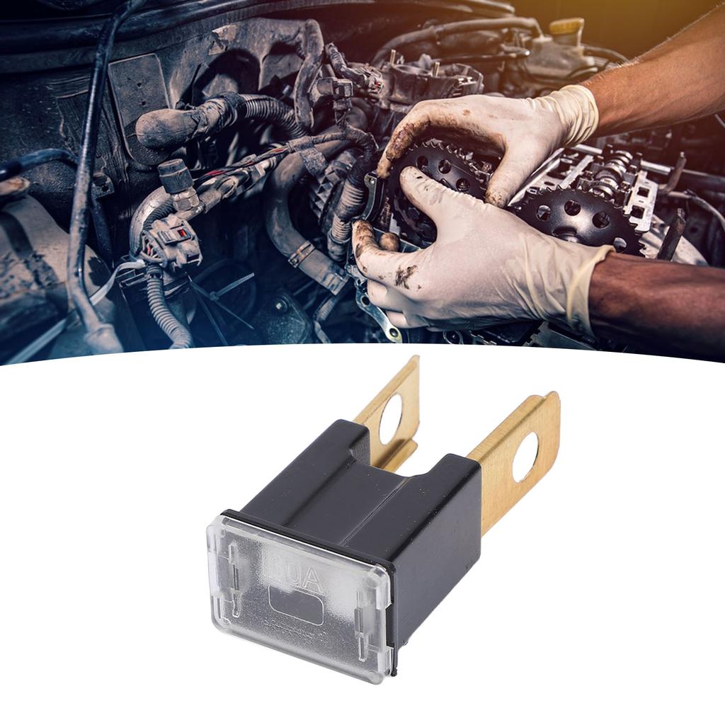 10 шт. прямой предохранитель с мужским выводом черного цвета FLM сменный предохранитель с мужским выводом 80A 32V