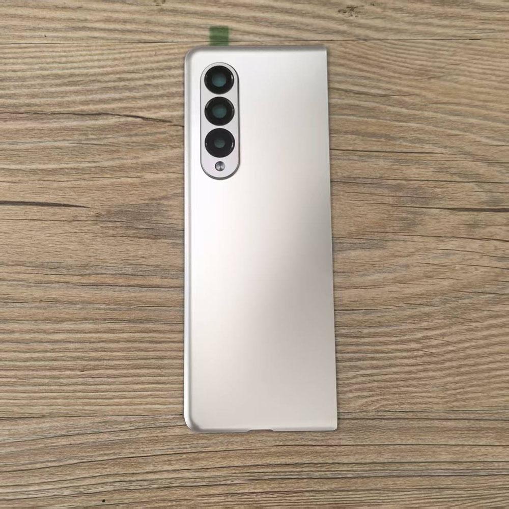 Luxury For Samsung Galaxy Z Fold 3 F926 T V U /DS B /N Back Housing Battery Cover Glass Door With Camera Bezel Lens Replacement