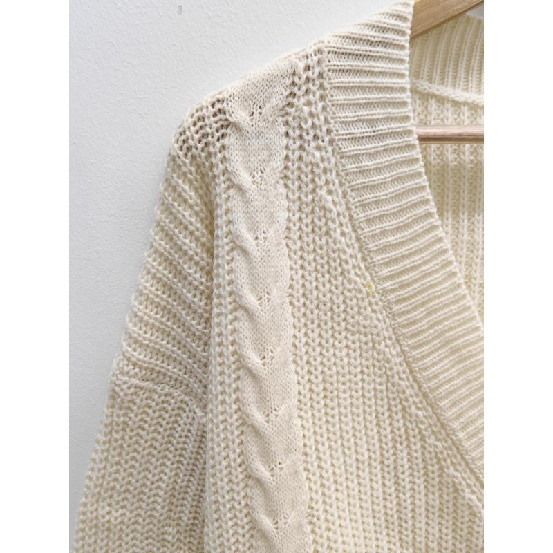 Осенне-зимние женские большие размеры, свободные однотонные, глубокий V-образный вырез, сексуальные тканые платья-свитера