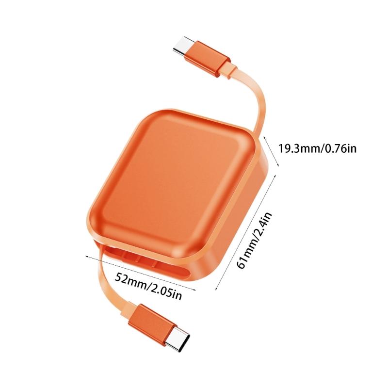Выдвижной Быстрозарядный USB C Кабель 240 Вт Для Телефона 15 16 17 Ноутбуков Скорость Передачи Данных 480 Мбит/с Конструкция из АБС-пластика и Металла