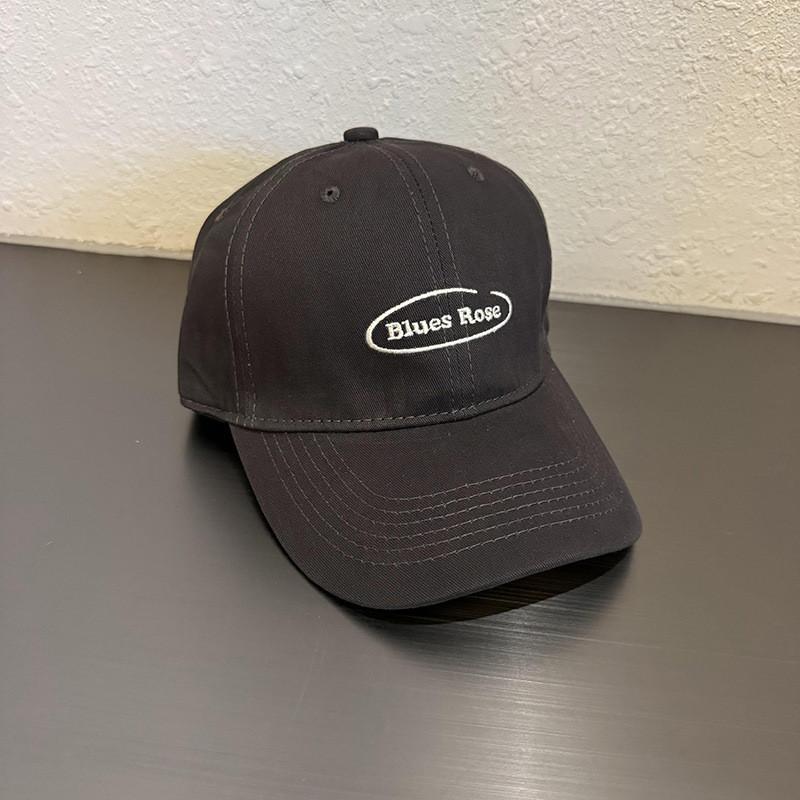 Embroidery Letter Simple Pattern Neutral Casual Baseball Cap For Daily Use