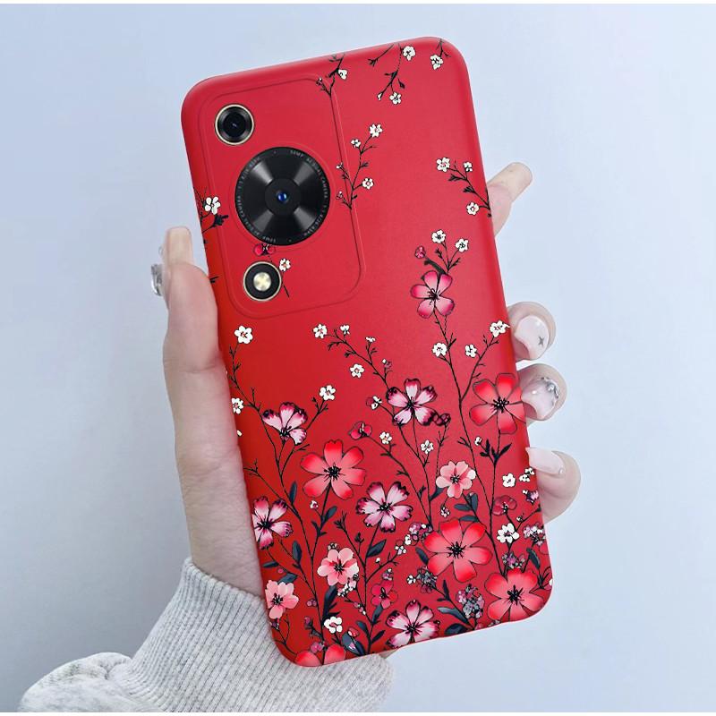 Чехол для телефона Huawei Nova Y72 Чехлы 6,75" Милый Чехол-Панда Астронавт Для Huawei Enjoy 70 NovaY72 MGA-LX3 Мягкий Силиконовый Корпус
