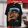 Мужская футболка с коротким рукавом Tyler American Retro Street Hip-hop HIPHOP из чистого хлопка с принтом