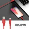 Bend Resistant USB Charging Cord USB To Micro USB Power Cable 3.3A Fast Charging Cable Line for Phones Tablets 150cm