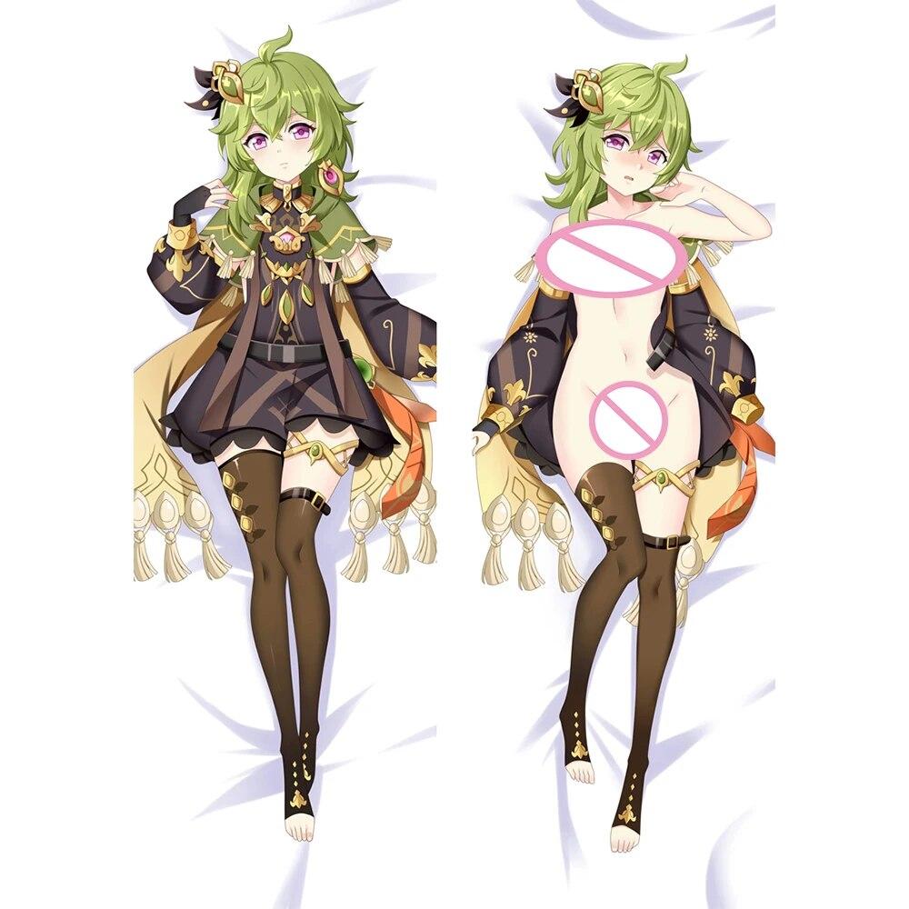 Collei Dakimakura аниме наволочка для тела в натуральную величину наволочка с двусторонним принтом Genshin Impact Чехлы для подушек отаку домашний декор
