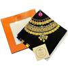 Used item Hermes Carre 90 KOSMIMA Space Silk Black Scarf