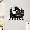 New Metal Ski Hook Wall Art Decor Practicality Home Ski Rack Umbrella Hanging Practical Home Ski Umbrella Hanging