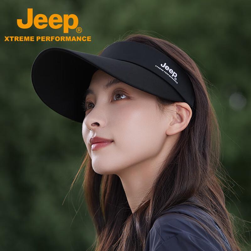 Jeep Унисекс солнцезащитная кепка-визор из ледяного шелка, быстросохнущая