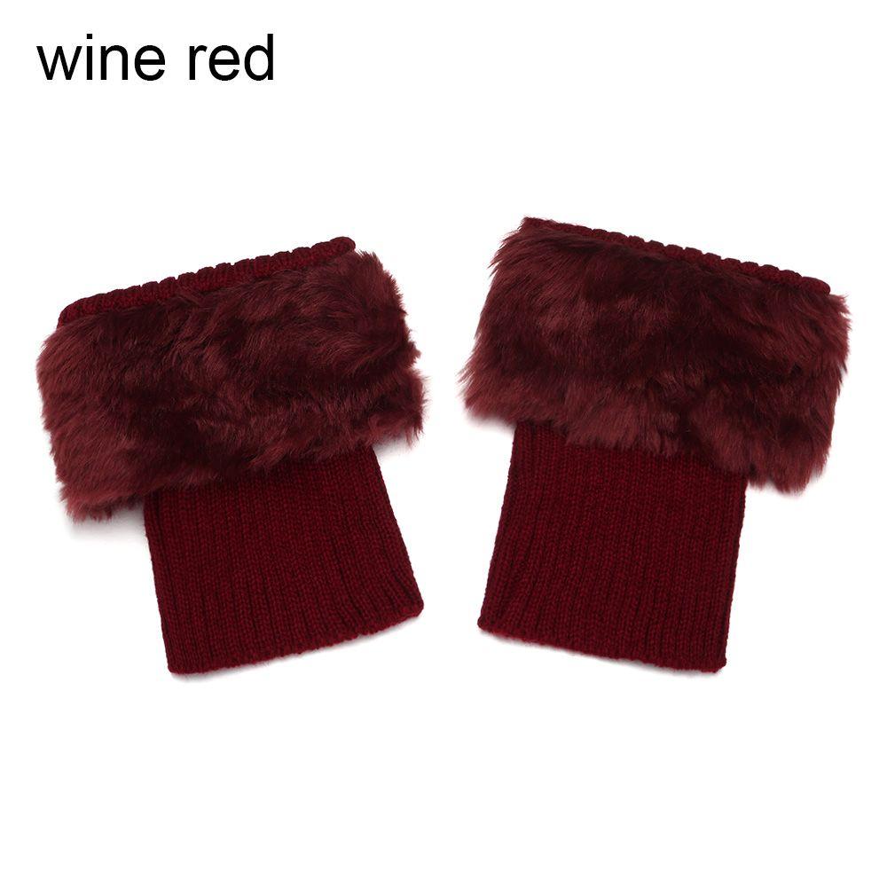 New Girls Women Boot Socks Leg Warmers Socks Boot Warmers Knitting