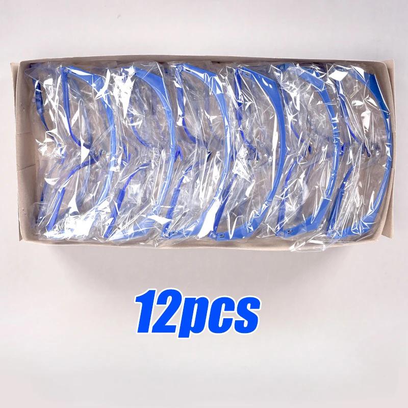 12 шт. Защитные очки от брызг, защитные лабораторные очки, защитные промышленные ветрозащитные очки, очки для велоспорта