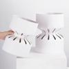 10pcs Waterproof Bouquet Shaping Paper Round Bouquet Packaging Lined  Bouquet Wrapping