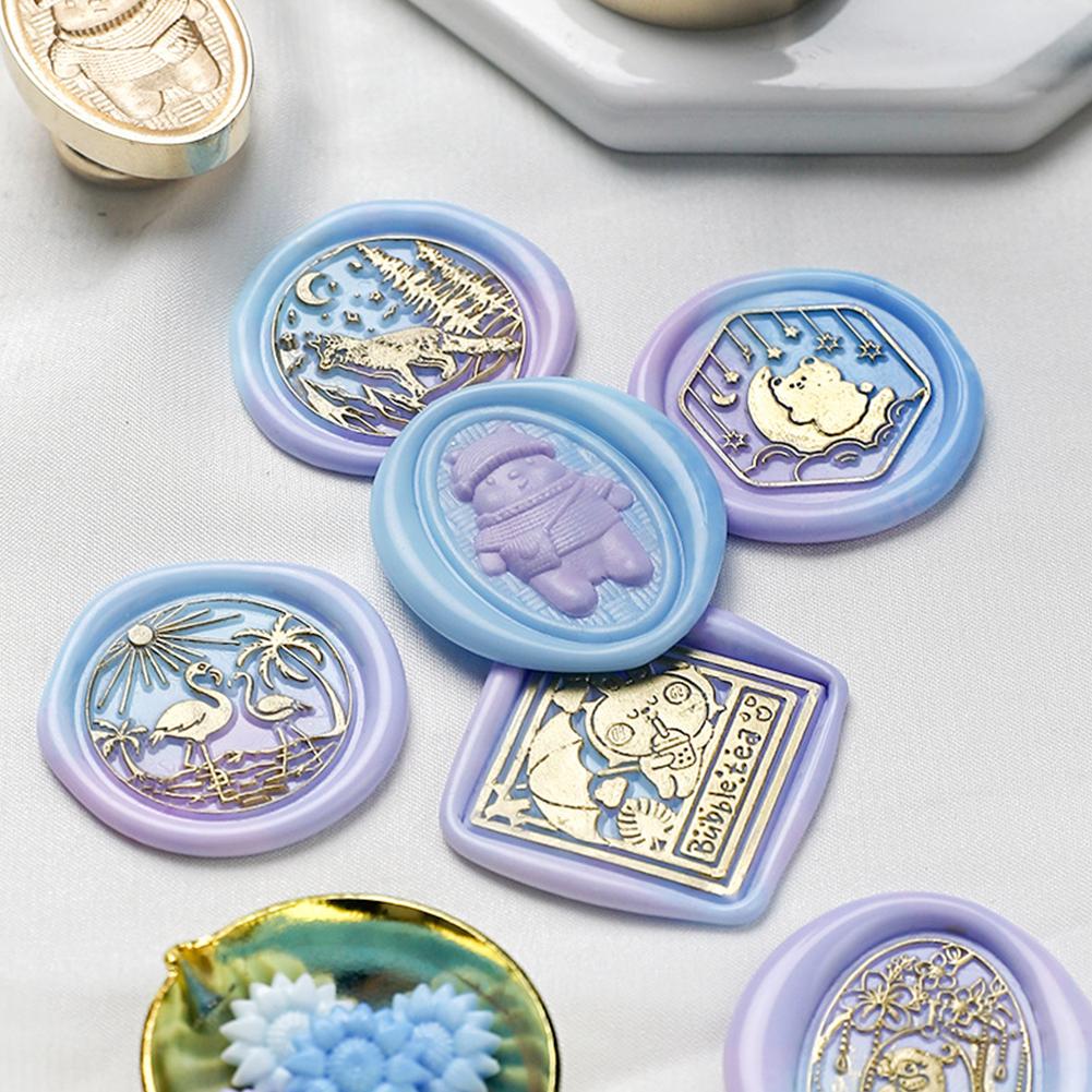 Специальная форма эмалевой медной головки для самостоятельного изготовления ручной головки для счета-штампа для свадебной открытки