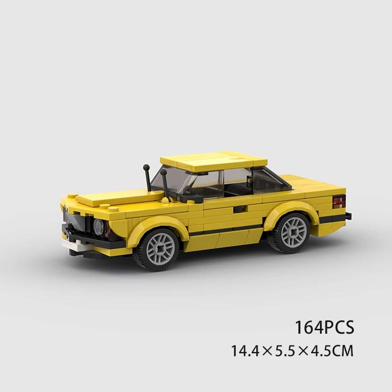 Городской MOC Скорость Ралли Спорт Гоночный Автомобиль Полицейские Машины Классическая Модель Строительные Блоки Супер Гонка Кирпич Технический Рождественский Подарок