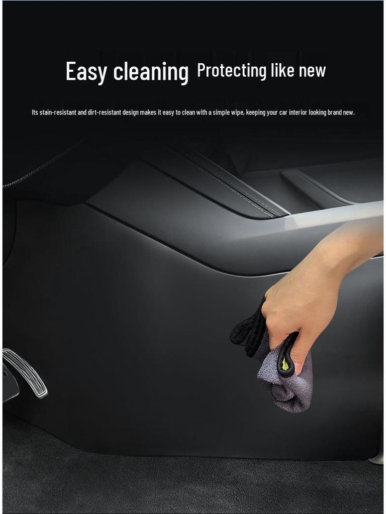 Tesla Model Y/YL Center Console Scratch & Dust Protection Pad - TPE, Easy to Clean