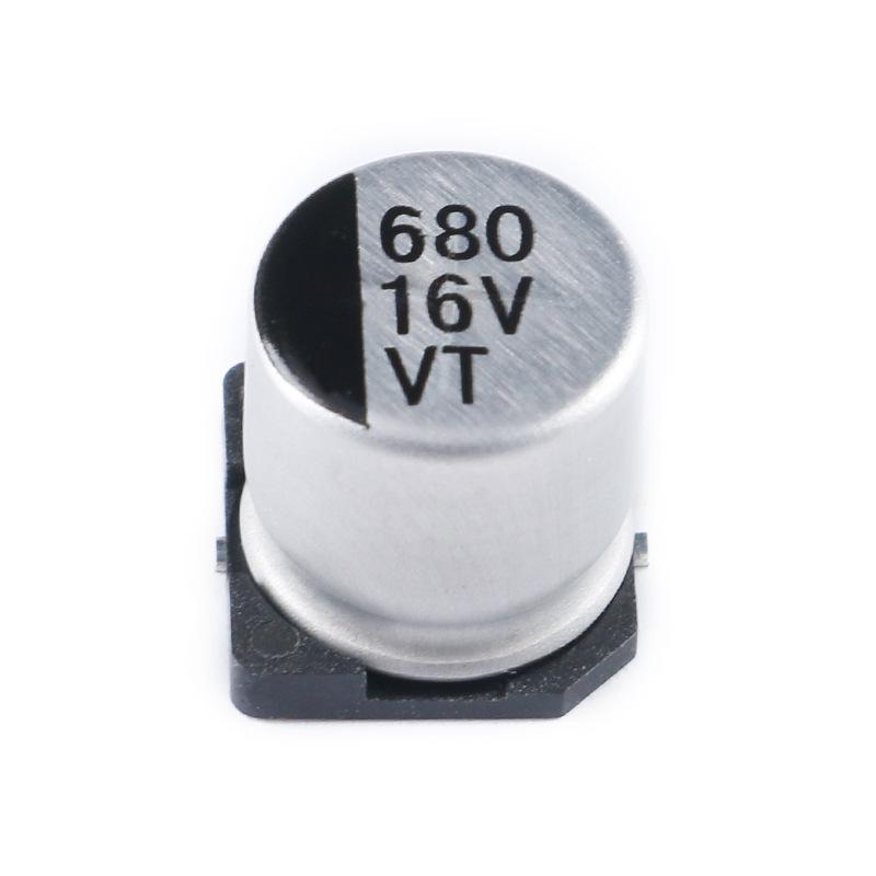 10x10.5мм 680мкФ 16В SMD Алюминиевый Электролитический Конденсатор