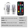 T10 RGB Led 194 168 W5W 5050 SMD Signal Lights RGB Automovie Interior Dome Reading Light WIith Remote Control Car Accessories