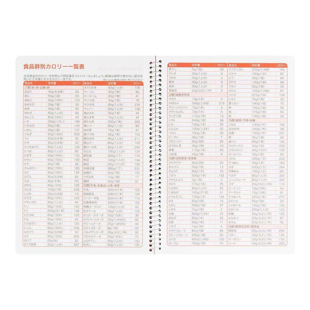 DESIGNPHIL MIDORI HF Diary Diet Planner A5 26154006 3-Month