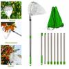 Fruit Picker Pole with Storage Bag Fruit Grabber Home Gardening Orchard Tool for Pear Lemon Orange Apricot Mango Limes