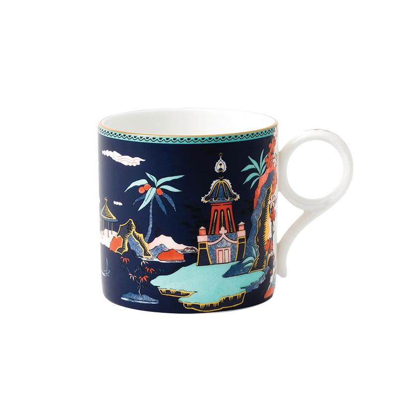 Wedgwood Wanderlust Blue Pagoda Bone China Mug Set