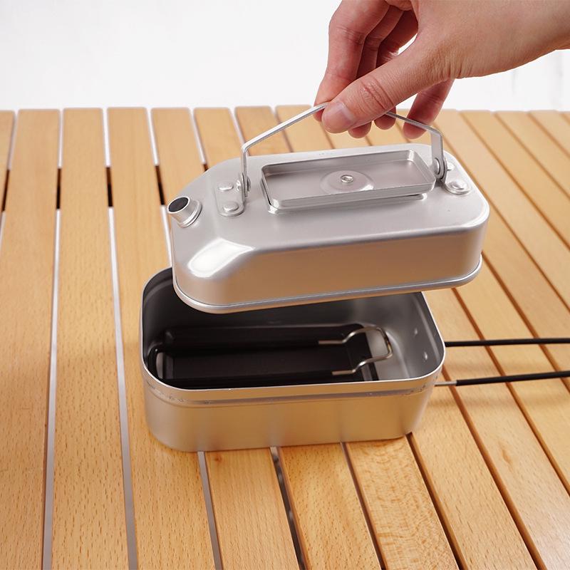 CLS Portable Non-Stick Folding Mini Frying Pan for Camping & Outdoor Barbecues