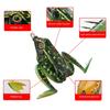 Frogs Crankbait Lures 5cm Topwater Frogs Lures Artificial Fishing Lures with Hook Swimbait for Trout Soft Frogs Baits