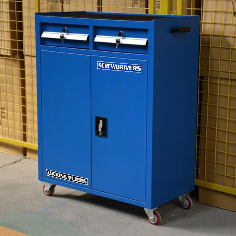 Набор из 12 магнитных наклеек для ящика с инструментами, 3D-печатные наклейки для организации инструментов, многоразовые бирки для стальных ящиков для инструментов, тележек,