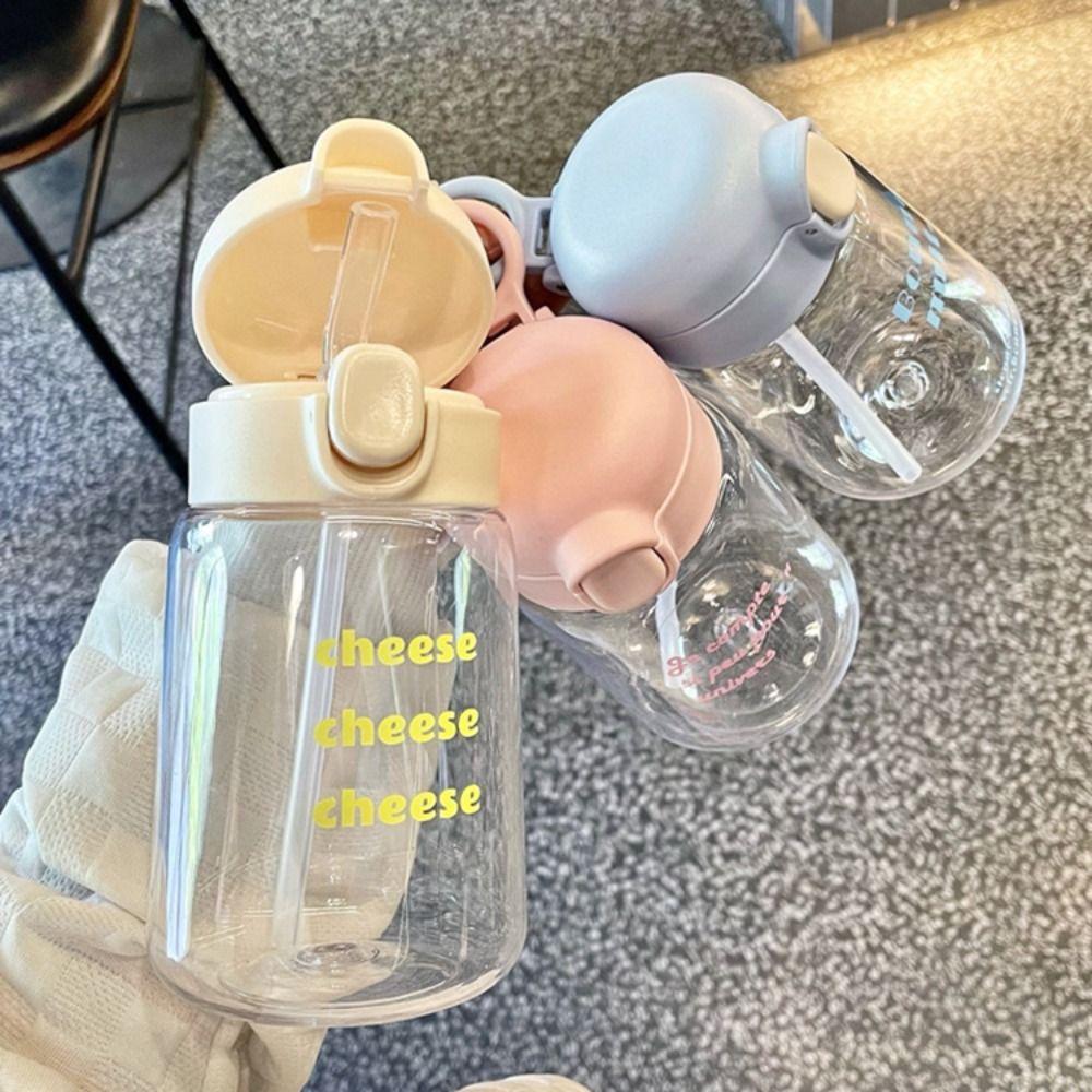 Непротекающие мультяшные бутылки для воды Пластиковые чашки для напитков для малышей Креативная детская чашка-непроливайка