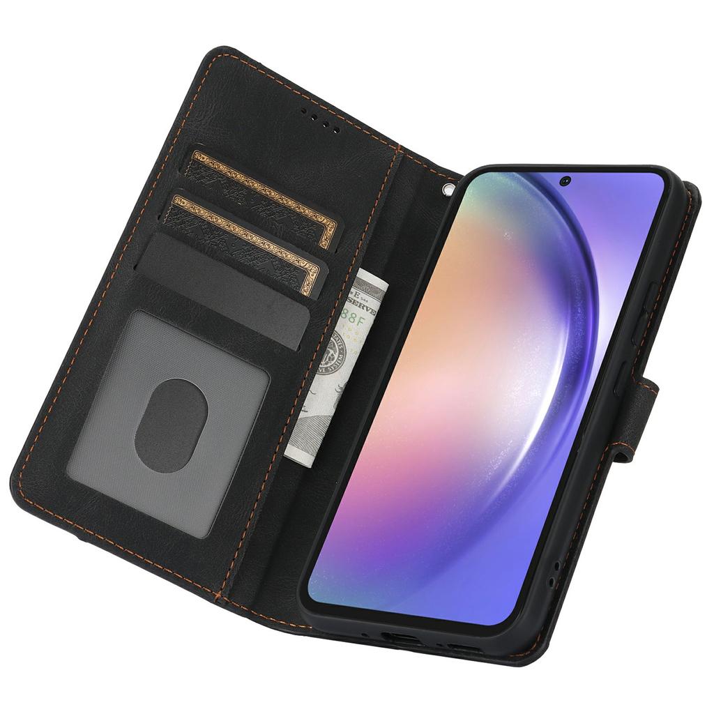 For Samsung Galaxy A26 5G Case PU Leather Phone Cover with Wallet Stand View