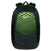 Полиэстеровый рюкзак обычный унисекс черный/зеленый повседневный BA5374-010