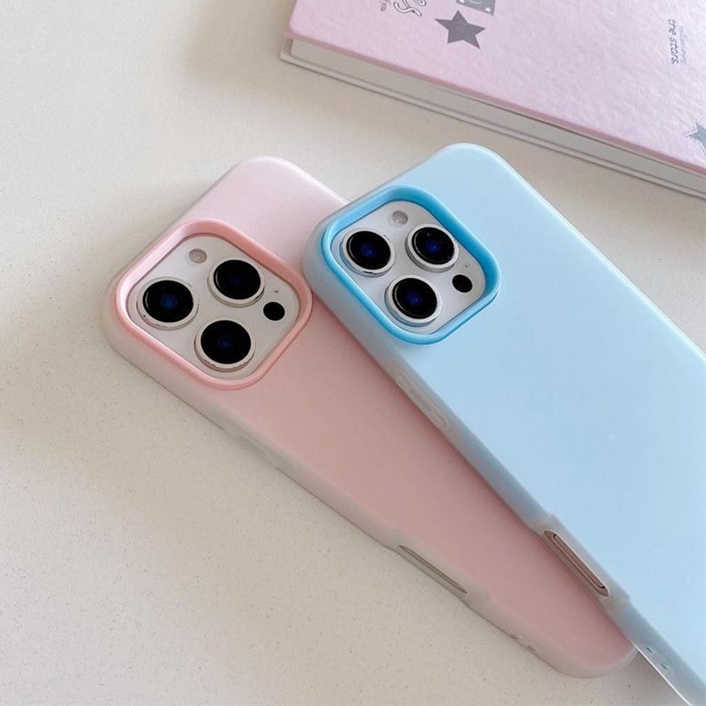 Jelly Two-in-one Mobile Phone Case Non-yellowing Holder Silicone for Apple 13 Promax Mobile Phone New Case Simple and Fashionable