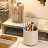 Creative Pen Holder Plastic Makeup Brush Cylinder Miscellaneous Organizer Storage Rack  Living Room