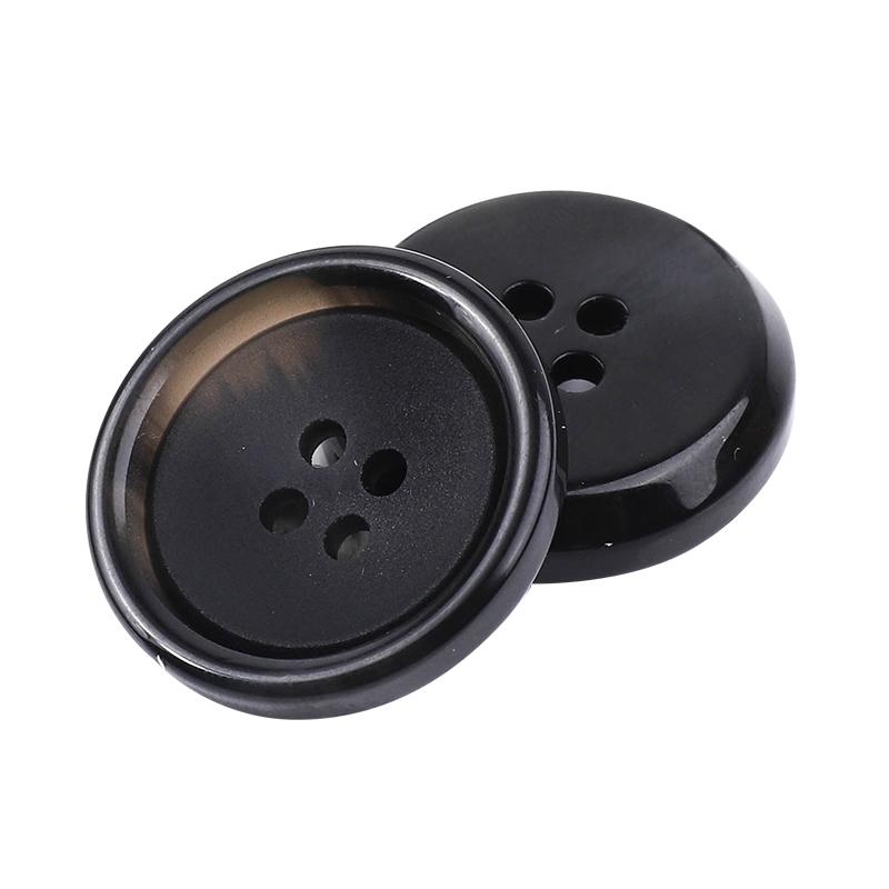 New 10Pcs Resin 4 Holes Buttons Sewing Accessories Size Complete For Clothing Decorative Plastic Buttons Handmade Diy