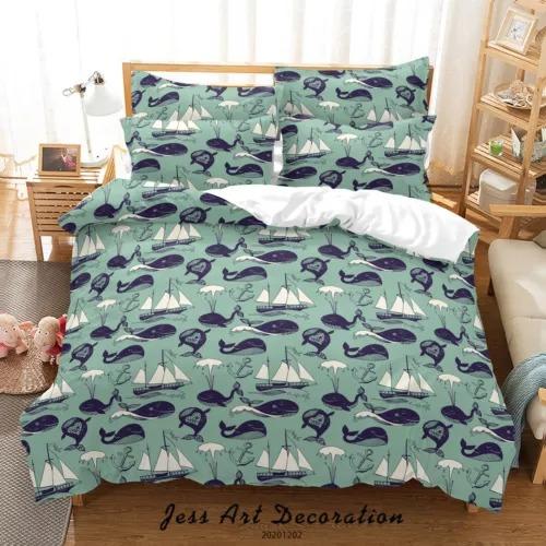 Comforter Whale Bed Decoration First Choice Gift Suitable For Children Boys Girls And Adults Soft Warm And Breathable