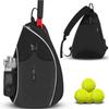 Badminton Bag – Outdoor Sports Training Tennis Bag, Pickleball Backpack, Single Shoulder Crossbody Racket Bag for Men & Women