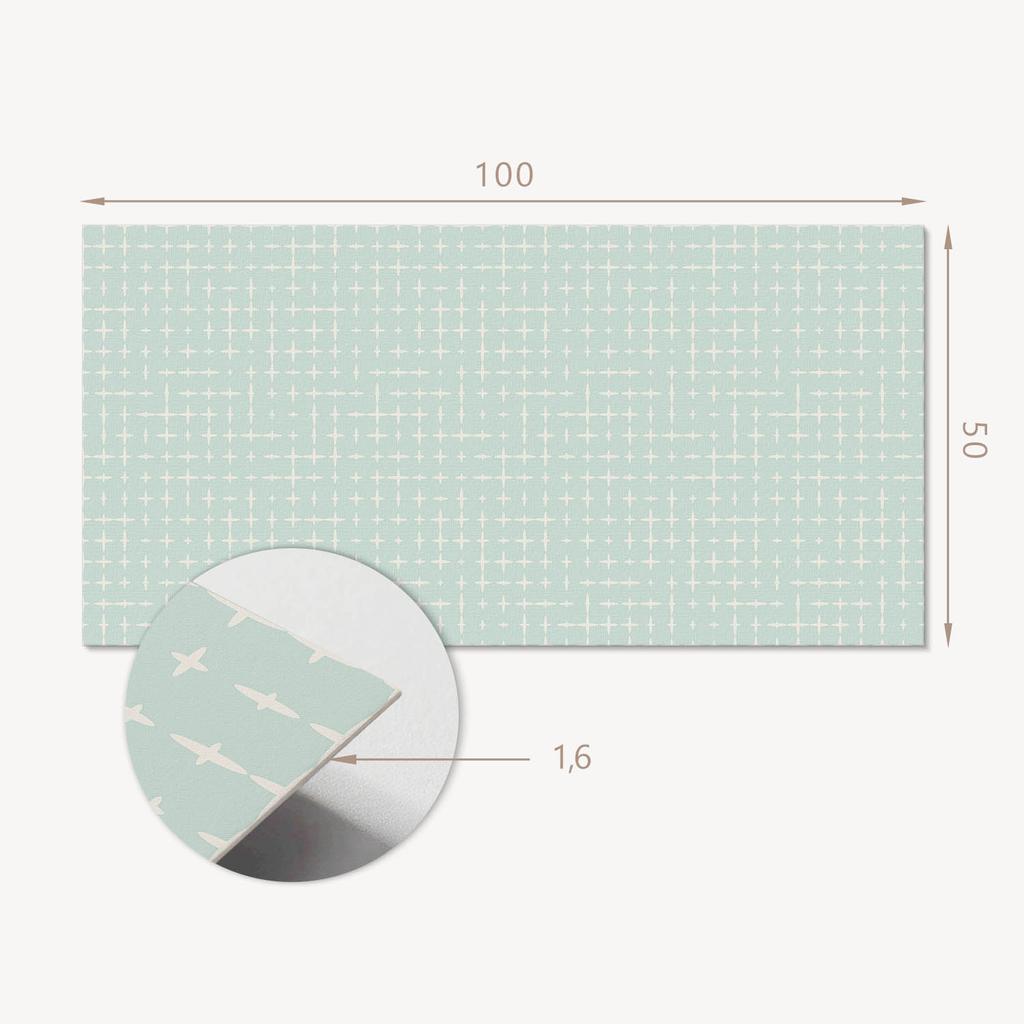 Winylowy Panel Samoprzylepny Do Dekoracji Ścian 100X50 Cm Geometria Linii I Krzyży