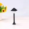 1Pc Creative Resin Street Lamp Model Garden Dollhouse Miniature Landscape Decor