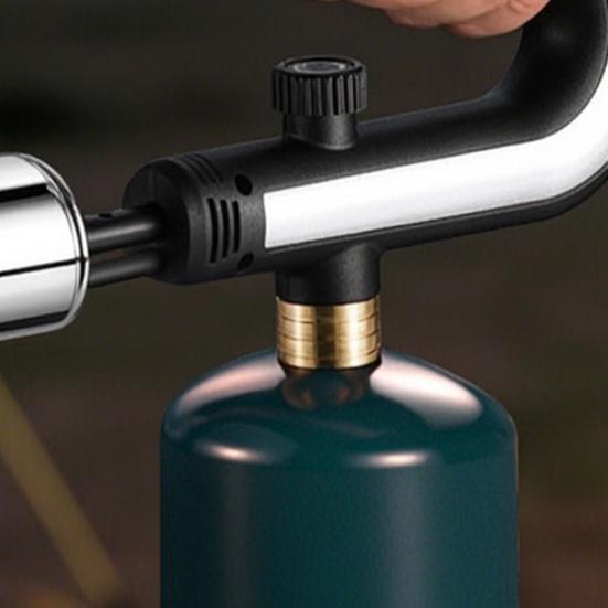Adjustable Outdoor Propane Torch Handheld Flame Thrower Campfire Charcoal