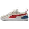 Suede Bloc Pristine Cherry Tomato Unisex Sneakers Cream 381183-05