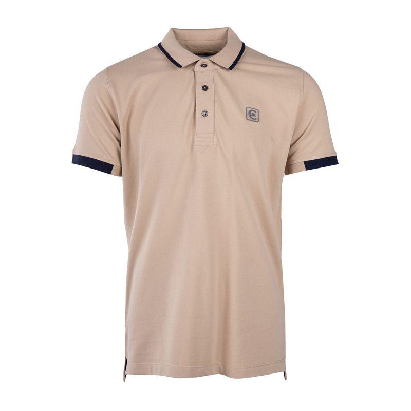 Bormida Short-sleeved Polo Shirt with CERRUTI Logo for Men