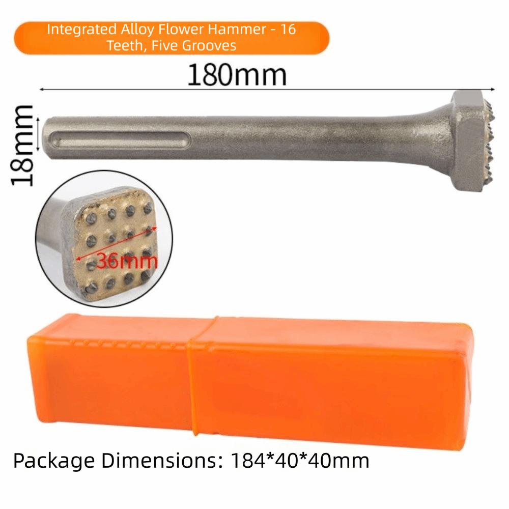 Сплавное Головное Буровое Долото Круглое Квадратное Шестигранное Наконечники Поверхностное Шерохование Бетонное Буровое Долото Многофункциональный Отбойник