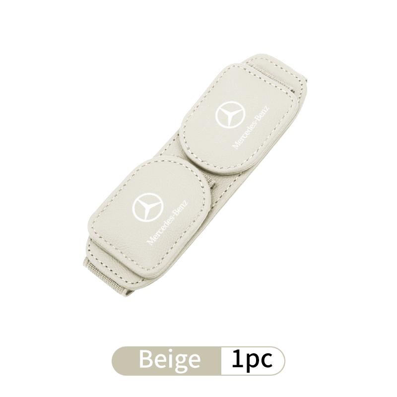 CRR1 Car Sun Visor Glasses Clip Card Ticket Holder Stand Fastener For Mercedes Benz CLK GLC W212 C200 C300 W203 W204 W205 W169 W176