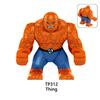Fantastic Four Human Torch Bricks Diy Toys Gifts Daredevil Punisher Minifigures Building Blocks Mini Action Figures For Children