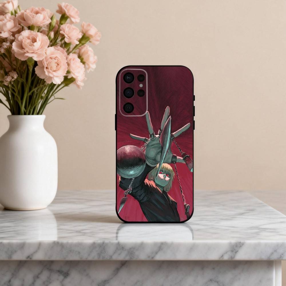 H-Hunter X H-Hunter K-Kurapika Phone Case For Samsung S25,24,23,22,30,21,10,9,Ultra,Plus,Lite,FE,4,5 G Soft Black Case