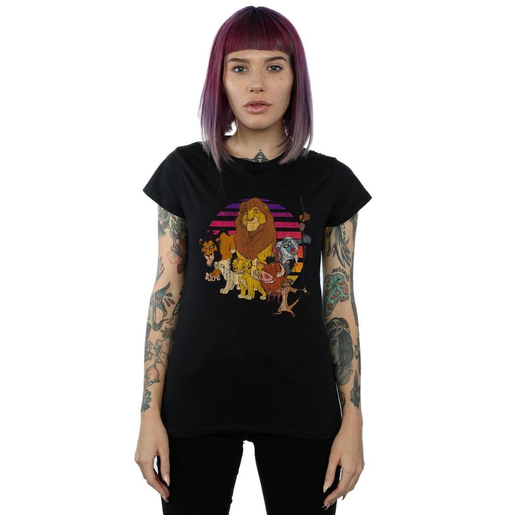 Disney Womens/Ladies The Lion King Pride Family Cotton T-Shirt